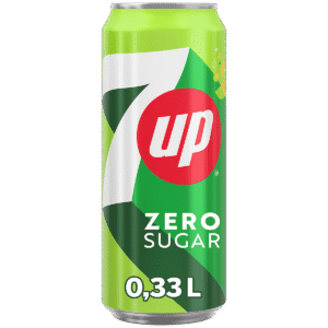 7-Up Zero Sugar (24 x 0,33 Liter blik NL) sleek can