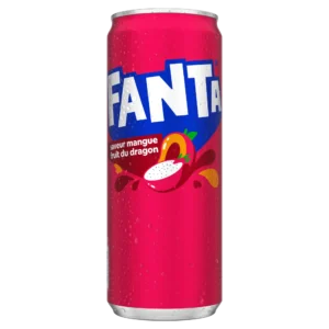 Fanta Mango Dragon Fruit (24 x 0,33 Liter blik FR) STG