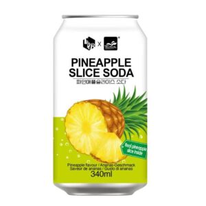 Fruit.B x Tropical Pineapple Slice Soda (24 x 0,34 Liter blik)