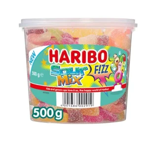 Haribo Sour Mix Fizz Silo (6 x 500g)