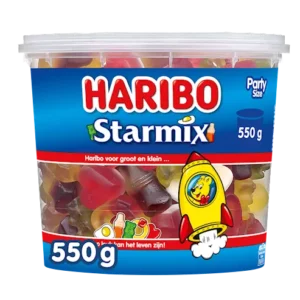 Haribo Starmix Silo (6 x 550g)